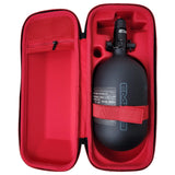 Empire Universal Tank Case - Black W Red Zipper