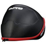 Empire Universal Goggle Case - Black W Red Zipper