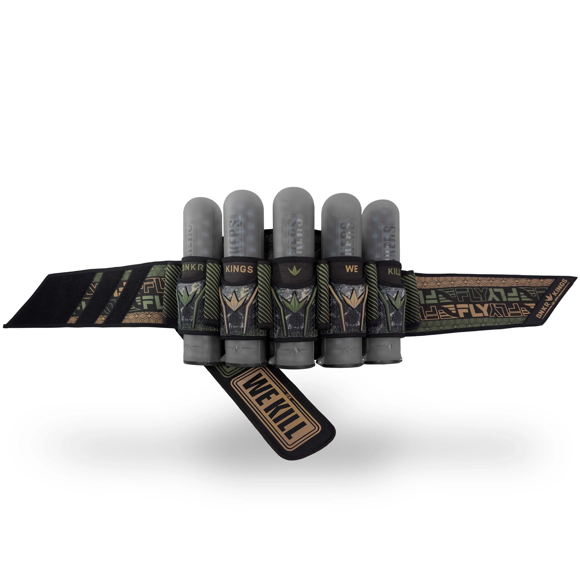 Pack Bunkerkings Fly2 5+8 – Motif Jungle Skull – Neuf