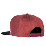 HK Army Snapback Hat - Clip - Black / Burgundy