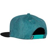 HK Army Snapback Hat - Clip - Black / Teal