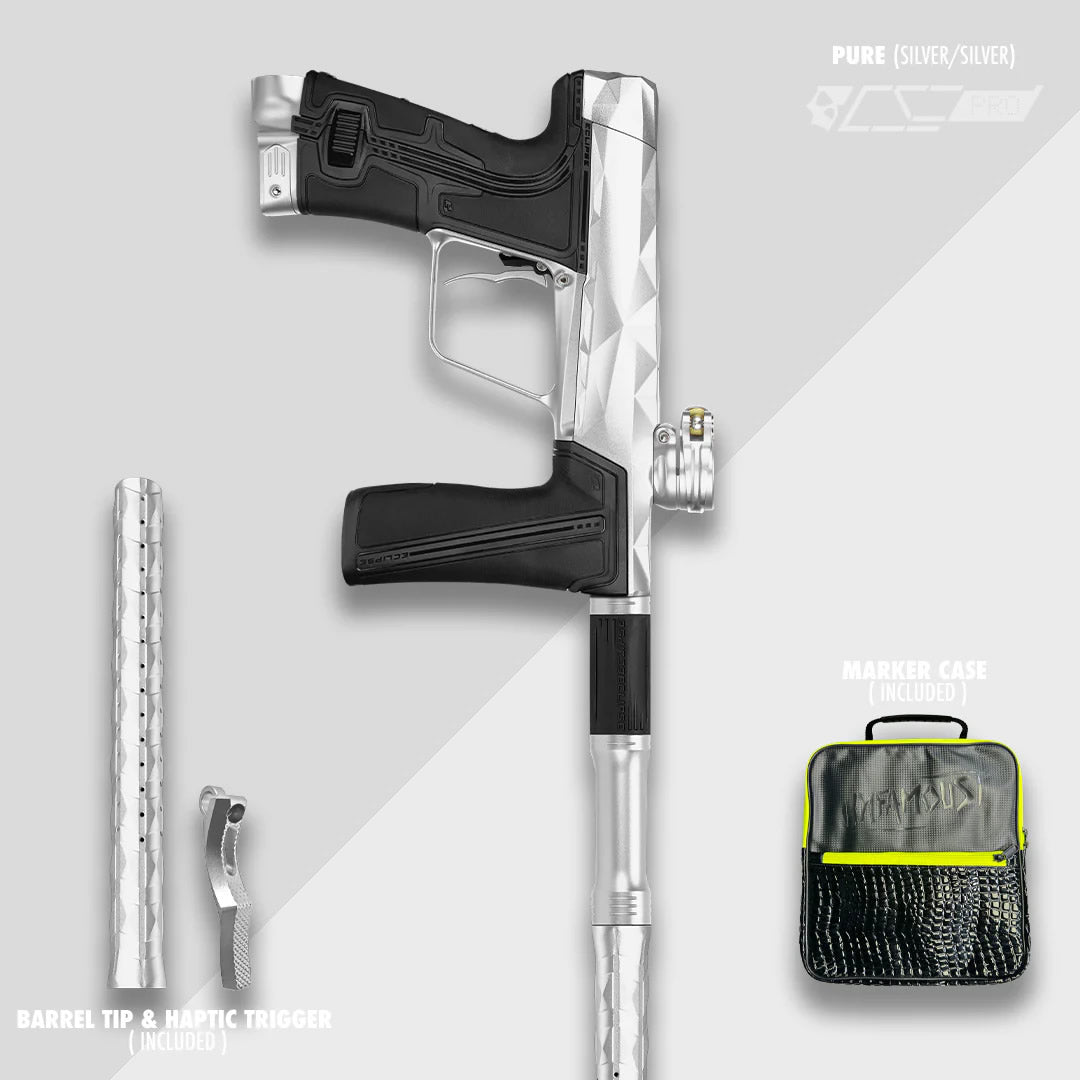 Infamous CS3Pro - Pure (Silver/Silver) – Paintball Wizard