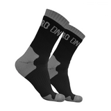 Infamous Pro DNA Waterproof DryStep Socks - Black / Grey - Small / Medium