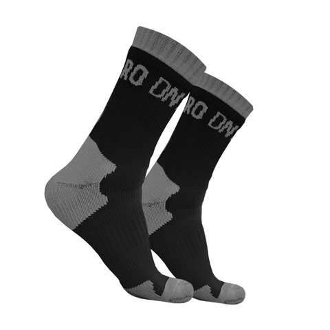 Infamous Pro DNA Waterproof DryStep Socks - Black / Grey - Small / Medium