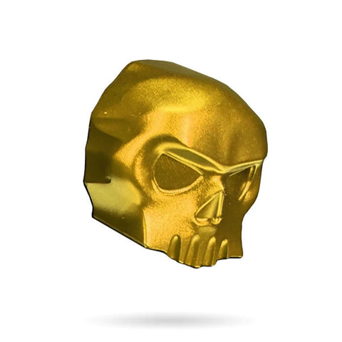 Infamous Etha 3 Skull Back Cap - Gold