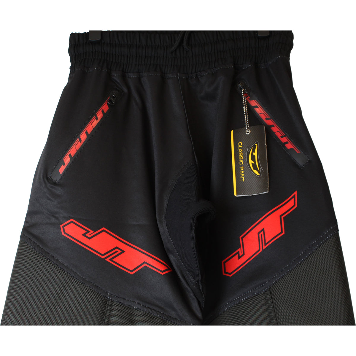 Pantalon JT Glide Logo Noir/Rouge – Taille M, Neuf, Pour Adulte