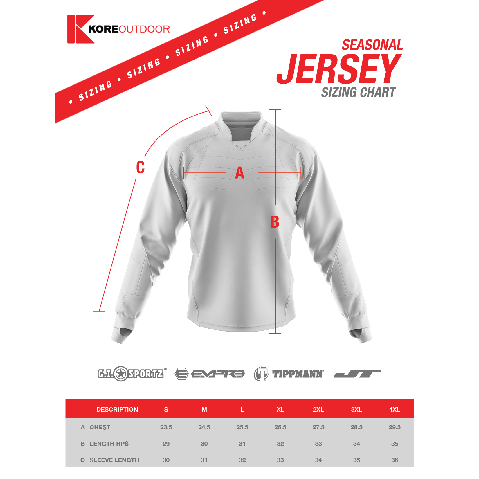 Empire Spring Edition Jersey - Have Heart - X-Small – Paintball Wizard