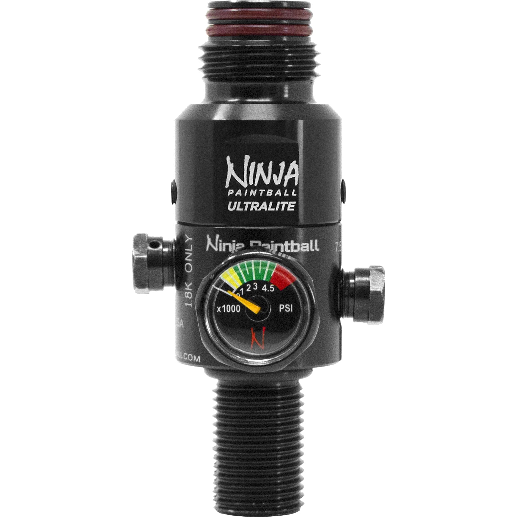 アミン リファインプロSP Ninja Ultralite Regulator - Aluminum Bonnet - 3000 PSI Tank