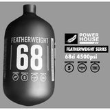 Powerhouse "Featherweight" (Bottle Only) 68ci / 4500psi - Black / White