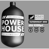 Powerhouse "Featherweight" (Bottle Only) 68ci / 4500psi - Black / White