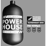 Powerhouse "Featherweight" (Bottle Only) 78ci / 4500psi - Black / White