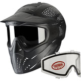 JT Premise Headshield Mask - Black With Clear Thermal Lens Combo