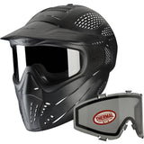 JT Premise Headshield Mask - Black With Smoke Thermal Lens Combo