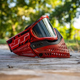 JT Proflex LE Mask - Marble Red/Black Frame - Black Nose / Red/Black Marble Skirt
