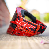 JT Proflex LE Mask - Marble Red/Black Frame - Black Nose / Red/Black Marble Skirt