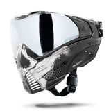 Push Unite MKII - Goggle - Warlord Omen (Black/White Skull) - Chrome Silver Lens