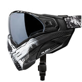 Push Unite MKII - Goggle - Warlord Omen (Black/White Skull) - Chrome Silver Lens