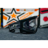 JT QLS Complete Goggle Frame - Black w/Clear Lens