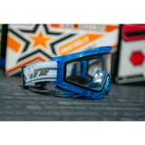 JT QLS Complete Goggle Frame - Ice Aquamarine w/Clear Lens