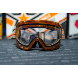 JT QLS Complete Goggle Frame - Ice Brown w/Clear Lens
