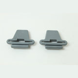 JT QLS Goggle Strap Latch Kit - Gray