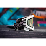 JT QLS Complete Goggle Frame - White w/Clear Lens
