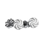 HK Army Goggle Screw Set - Cyclone - Silver