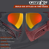 Virtue Vio X6 Goggle - Red Fire