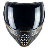 Empire EVS Mask Black / Gold W/ Thermal Clear & Ninja Lens