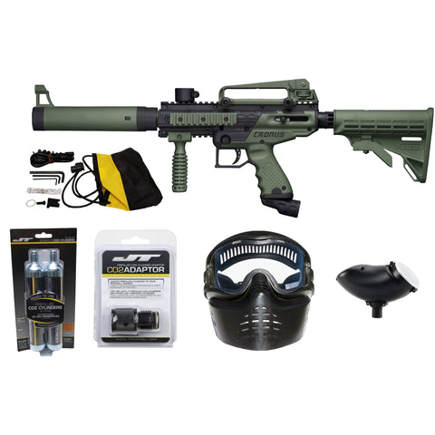 Ready To Play Package - Tippmann Cronus Tactical Olive / Black