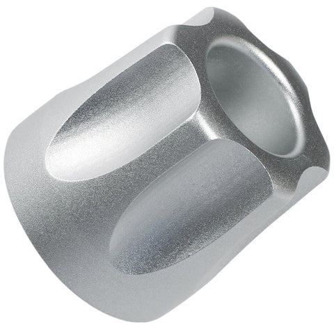Exalt Emek / Etha2 Tooless Aluminum End Cap - Silver