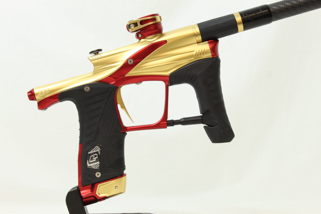 Used Planet Eclipse Lv1.6 Paintball Gun - Fire Opal w/Red Infamous
