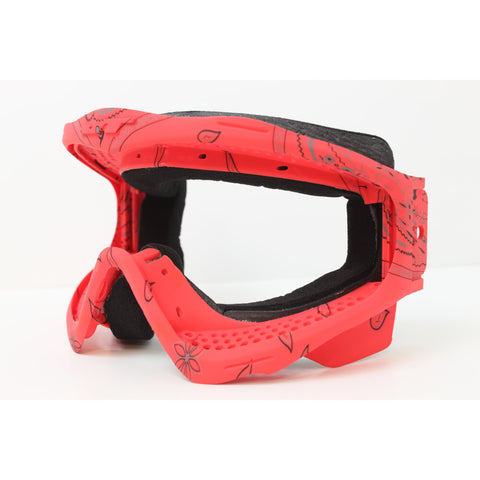 JT Goggle Part - Frame W/Foam - Red Bandana