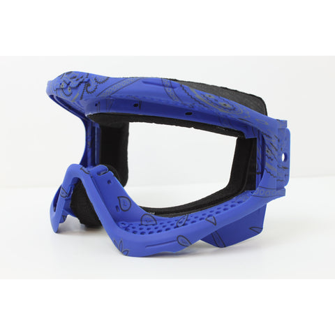 JT Goggle Part - Frame W/Foam - Blue Bandana