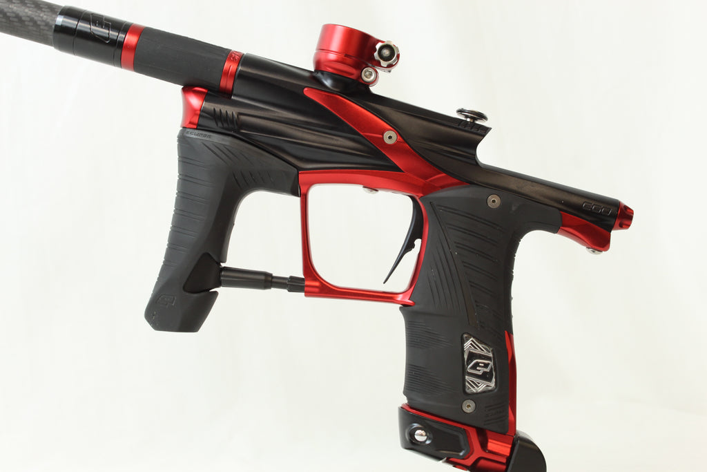 Used Planet Eclipse LV1.6 Paintball Gun - Black w/ Red Infamous