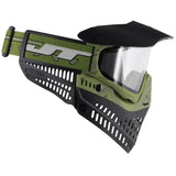 JT Proflex Mask - SE Bandana Green - Includes Clear & Smoke Thermal Lens