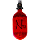 Ninja 68ci 4500psi Hpa Bottle Translucent Red
