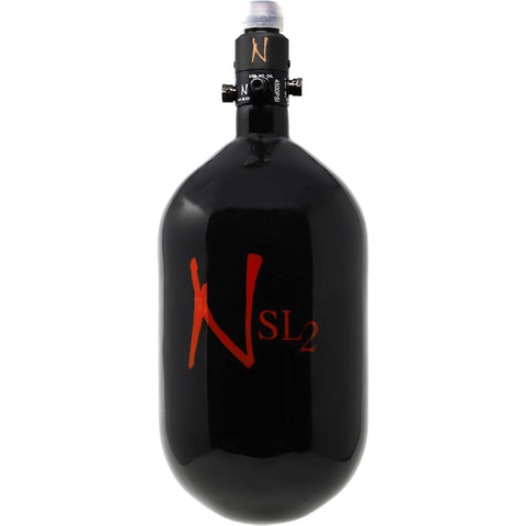 Ninja SL2 68ci 4500psi Hpa Bottle Black W/Red Logo