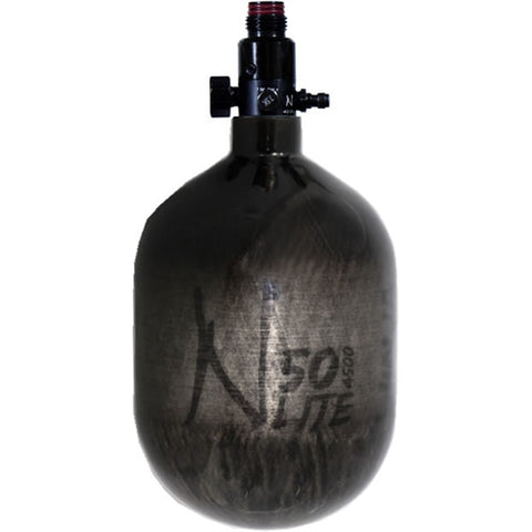 Ninja 50ci 4500psi Hpa Bottle Translucent Black