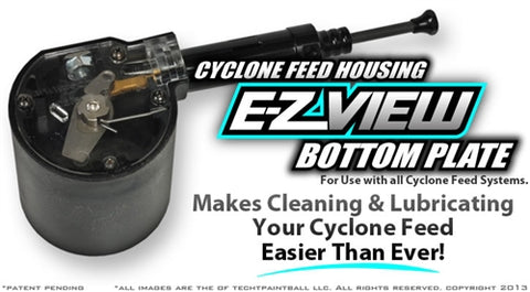 Tech T E-Z View Cyclone Feed Cover Clear