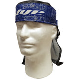 Dye Head Wrap Logo Flauge Blue / Black