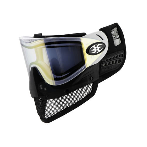 Empire E-Mesh Airsoft Goggle System White - Thermal Mirror Gold Lens