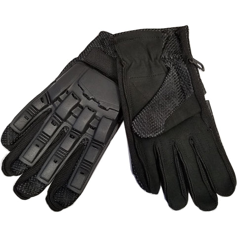 Tippmann Airsoft Assault Gloves Full Finger - Black