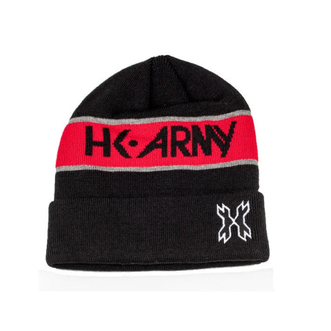 HK Army Beanie - Attack - Black / Red