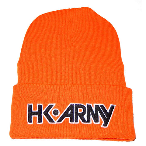 HK Army Beanie - HK Logo - Orange