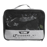 HK Army LT Diggerz X1 - Low Top Cleats - Black / White