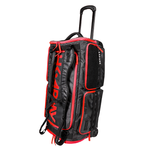HK Army Expand Roller Gearbag - Shroud Black / Red