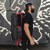 HK Army Expand Roller Gearbag - Shroud Black / Red