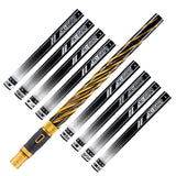HK Army LAZR Orbit Elite Barrel Kit - 15 inch - Black Inserts - Cocker Threads - Dust Gold / Black