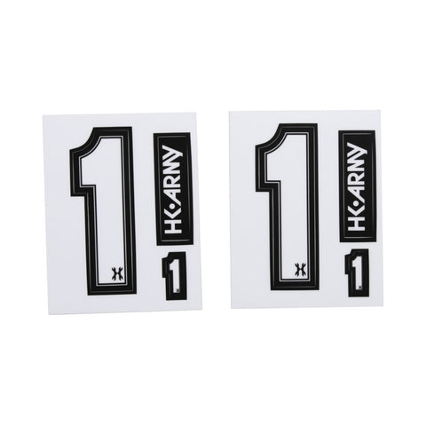 HK Army Number Sticker Pack "1"